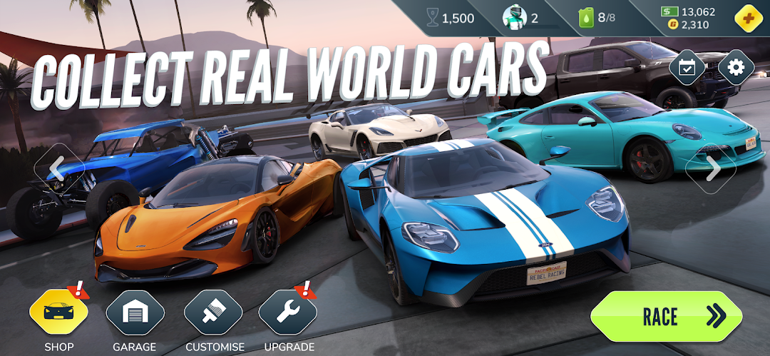 Rebel Racing mod apk screenshot 3