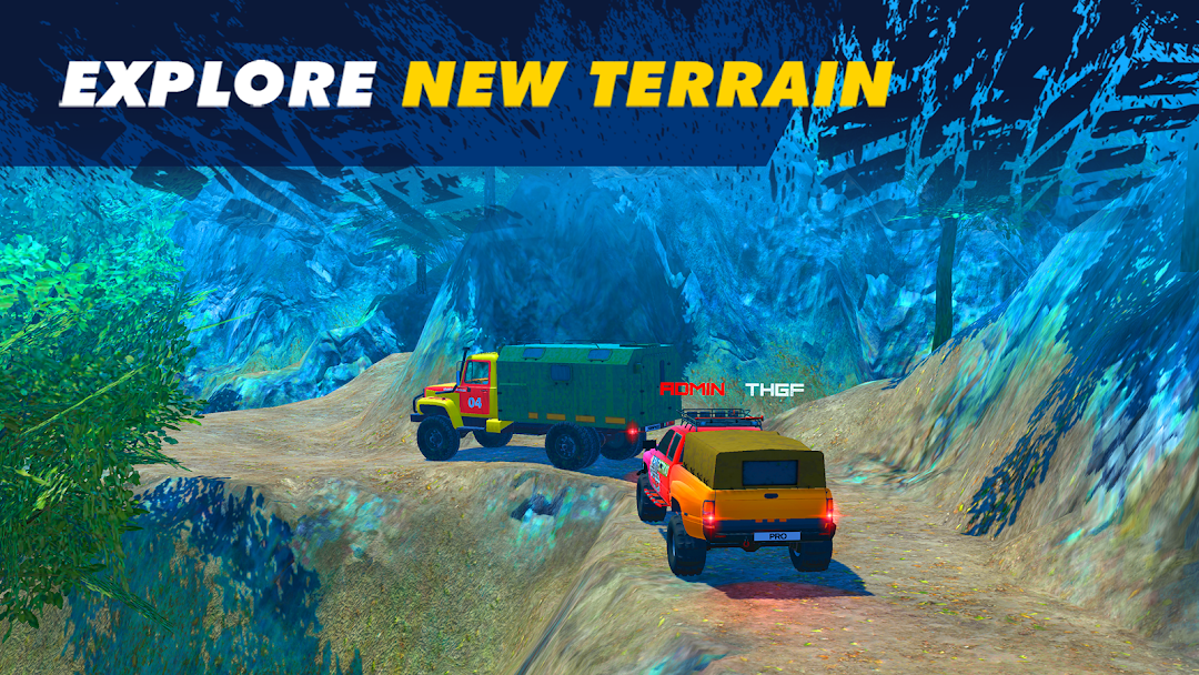Offroad Simulator Online 4x4 mod apk screenshot 5