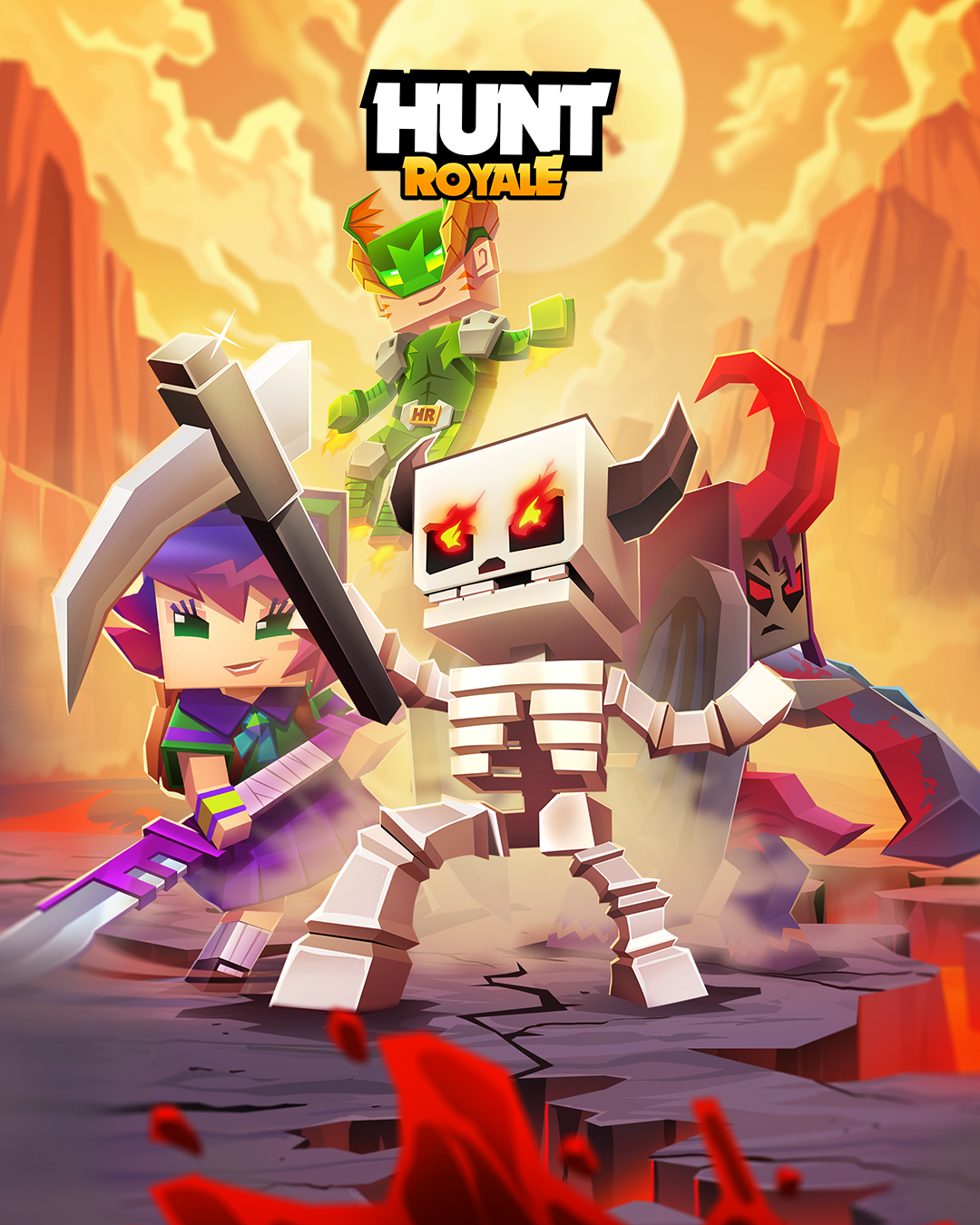Hunt Royale: Action RPG Battle mod apk screenshot 1