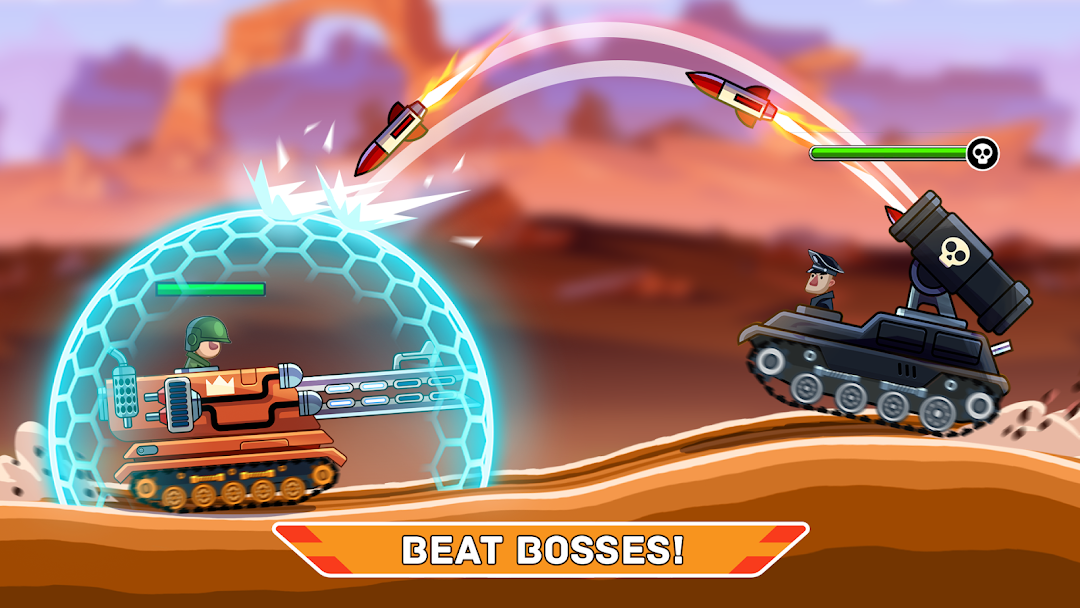 Hills of Steel mod apk screenshot 2