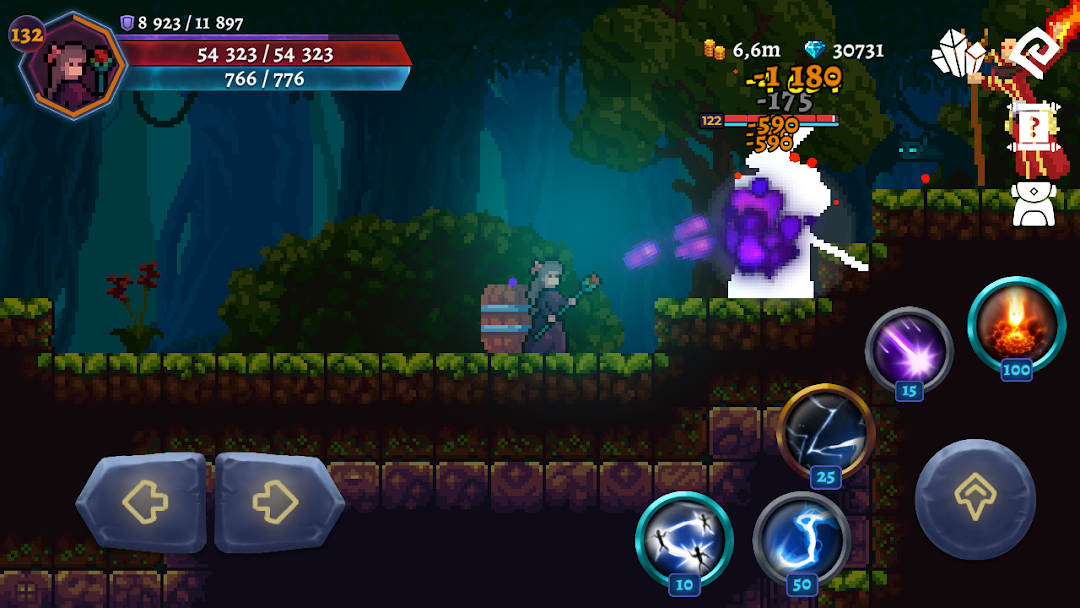 Darkrise - Pixel Action RPG mod apk screenshot 6