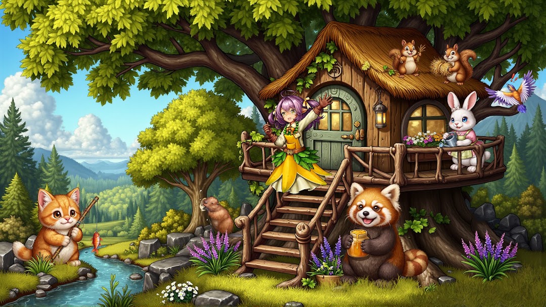 Dragon&Elfs（Five Merge Game） mod apk screenshot 2