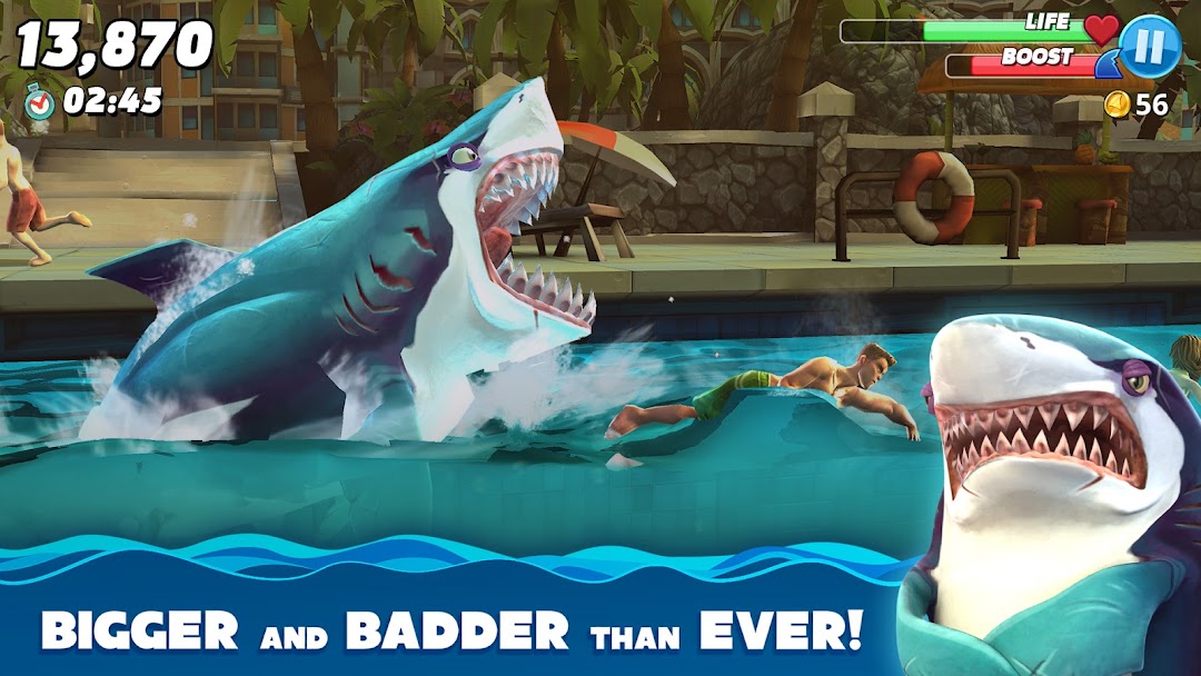Hungry Shark World mod apk screenshot 1