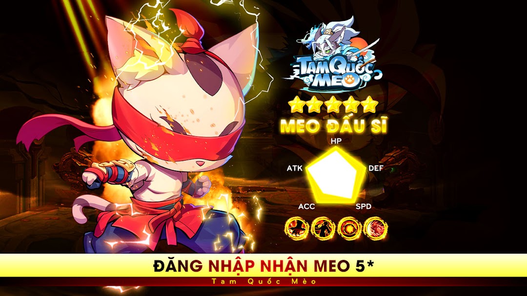 Tam Quốc Mèo mod apk screenshot 4
