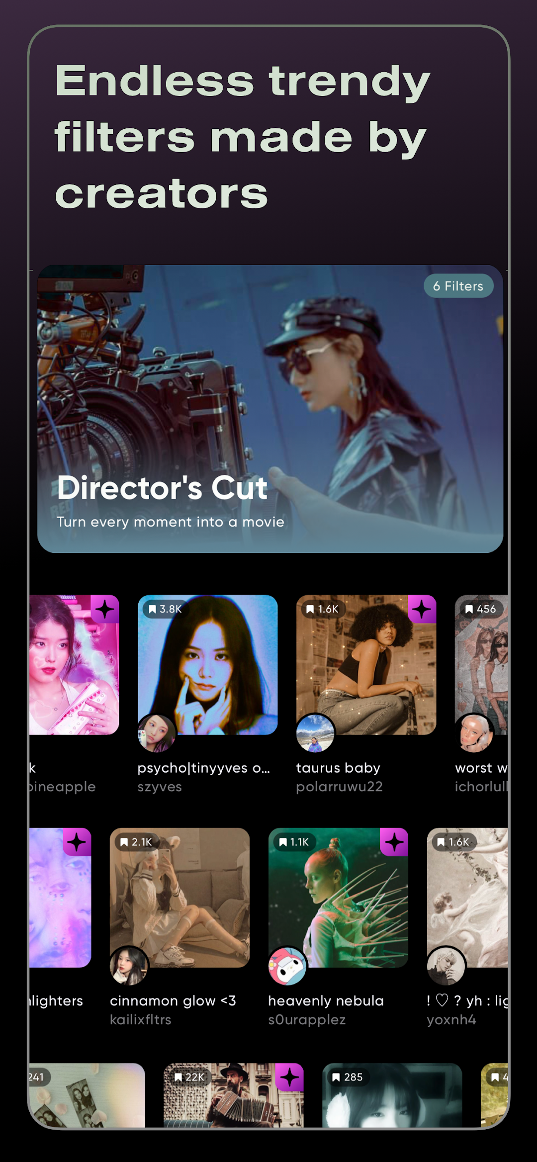 Polarr: Photo Filters & Editor mod apk screenshot 1