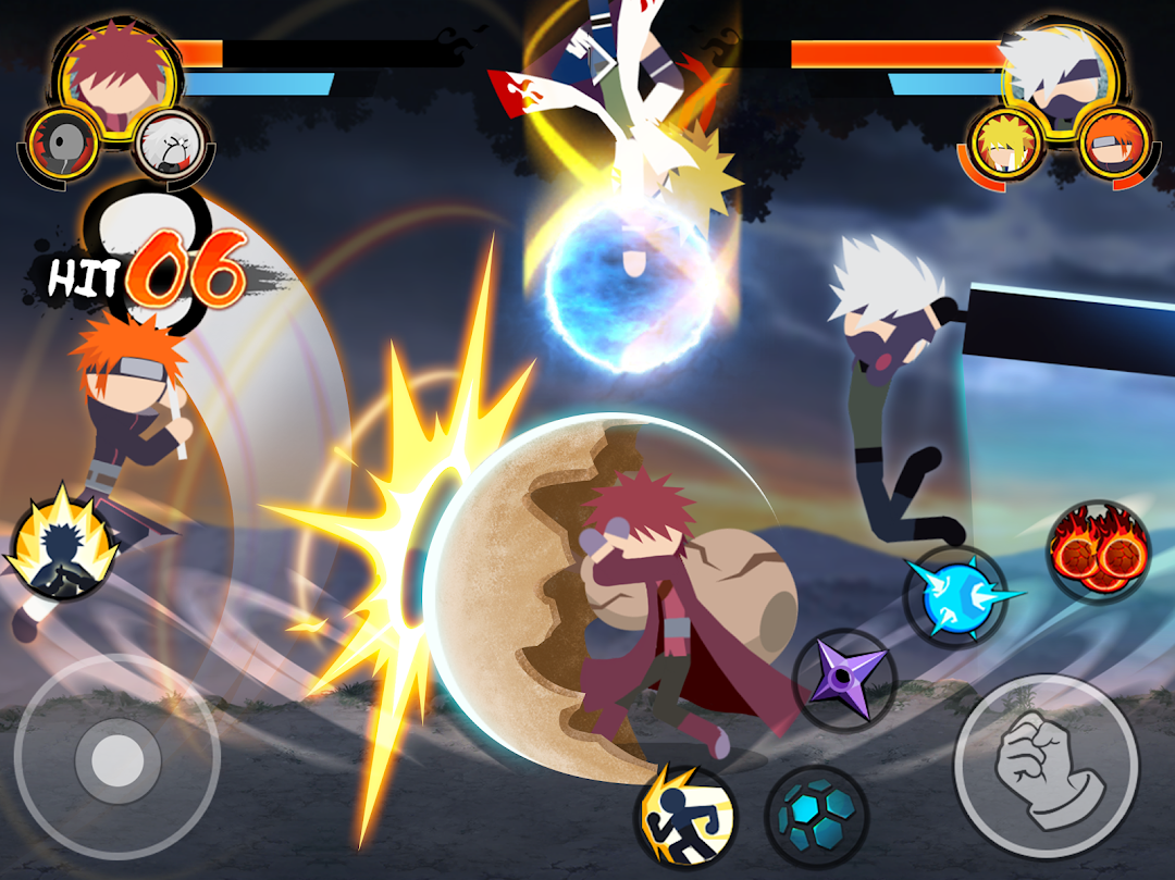 Stickman Ninja 3v3 Battle mod apk screenshot 6