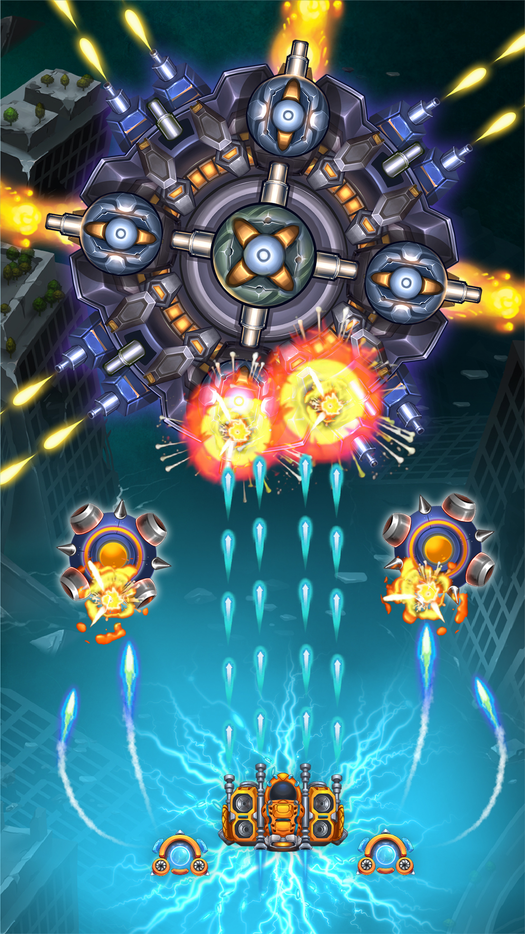 Sky Raptor: Space Shooter mod apk screenshot 1