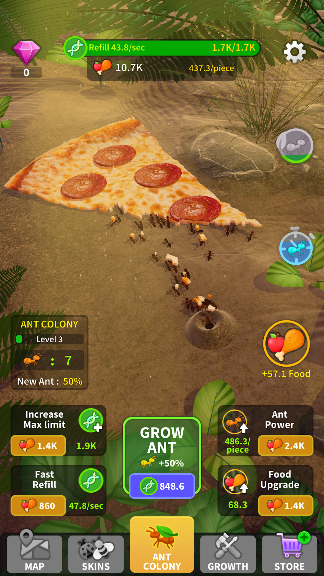 Little Ant Colony - Idle Game mod apk screenshot 1
