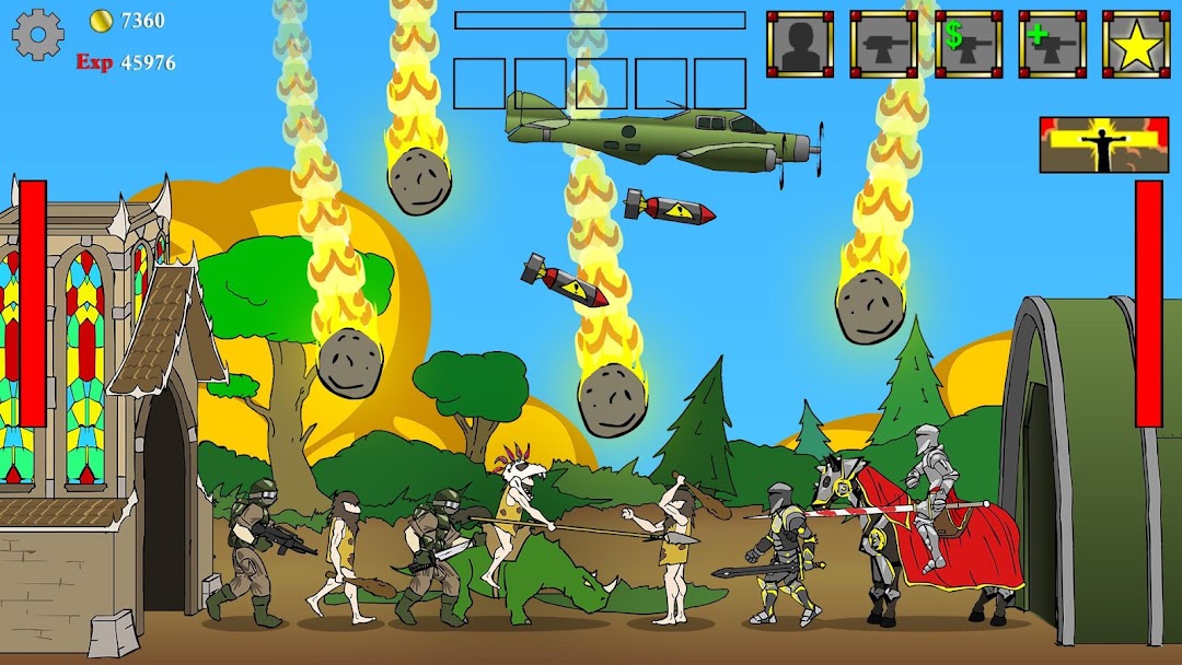 Age of War mod apk screenshot 1