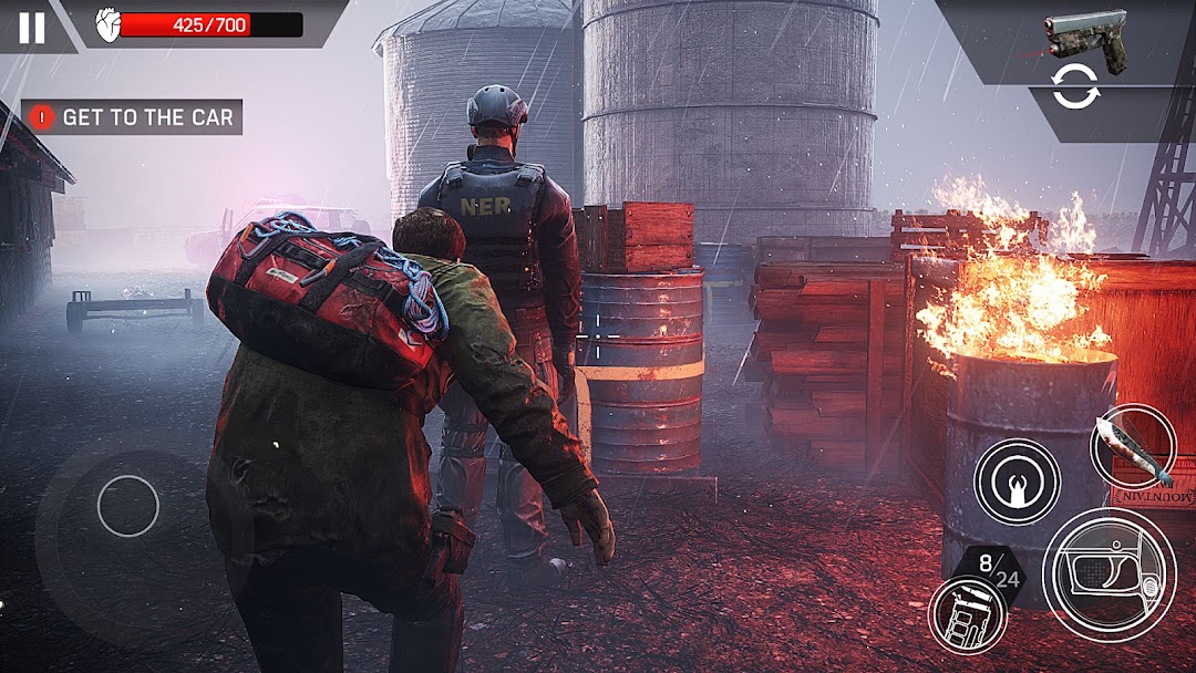 Left to Survive: Zombie Games mod apk screenshot 1