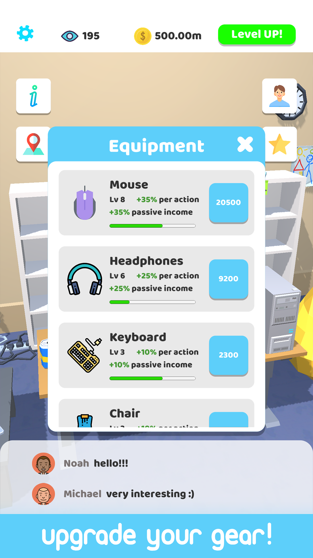 Idle Streamer! mod apk screenshot 2