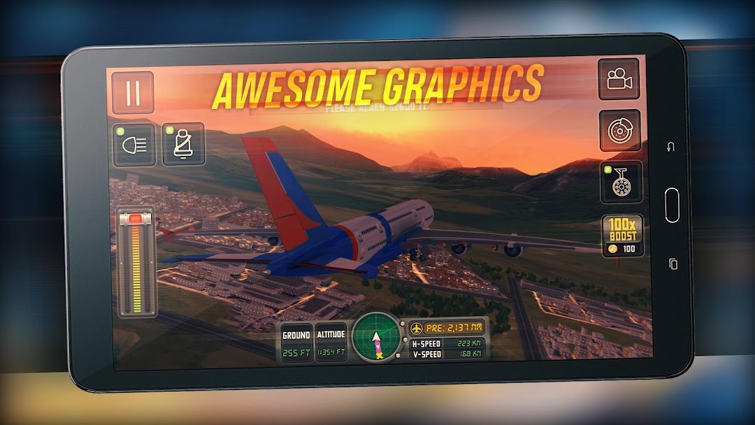 Airplane Flight Simulator EVO mod apk screenshot 7