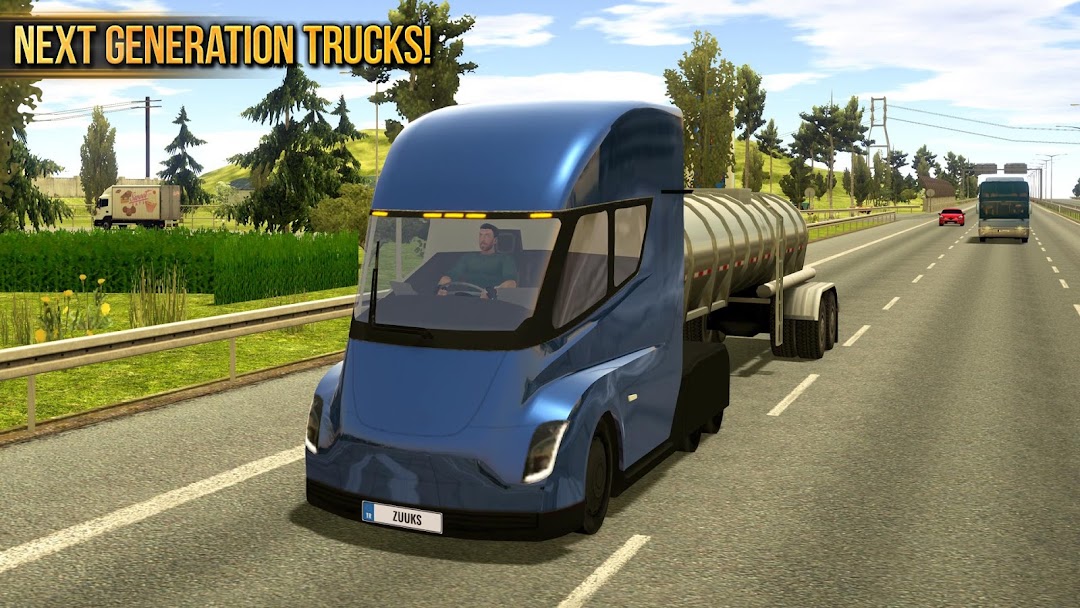 Truck Simulator : Europe mod apk screenshot 5