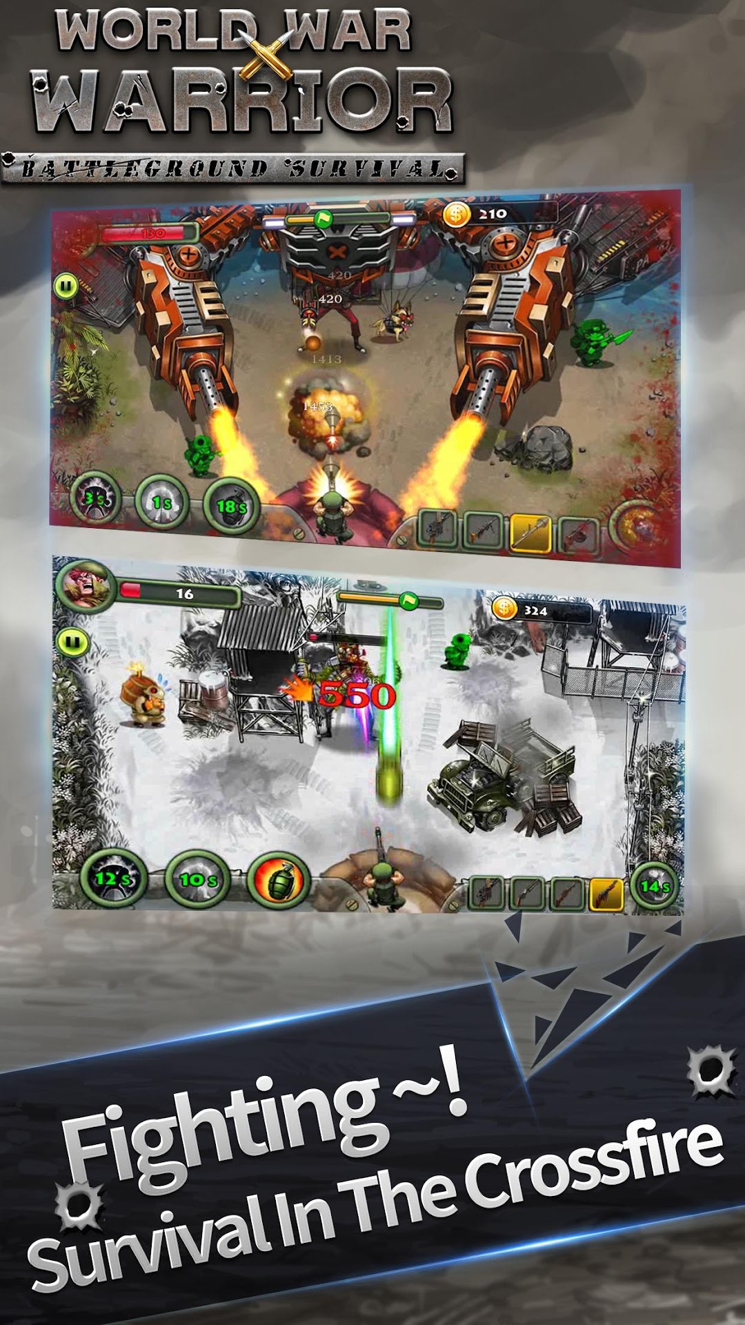 World War Warrior - Survival mod apk screenshot 2