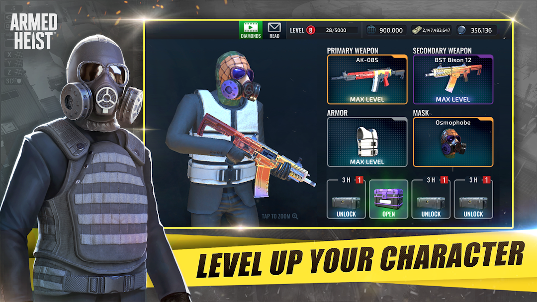 Armed Heist: Shooting games mod apk screenshot 5