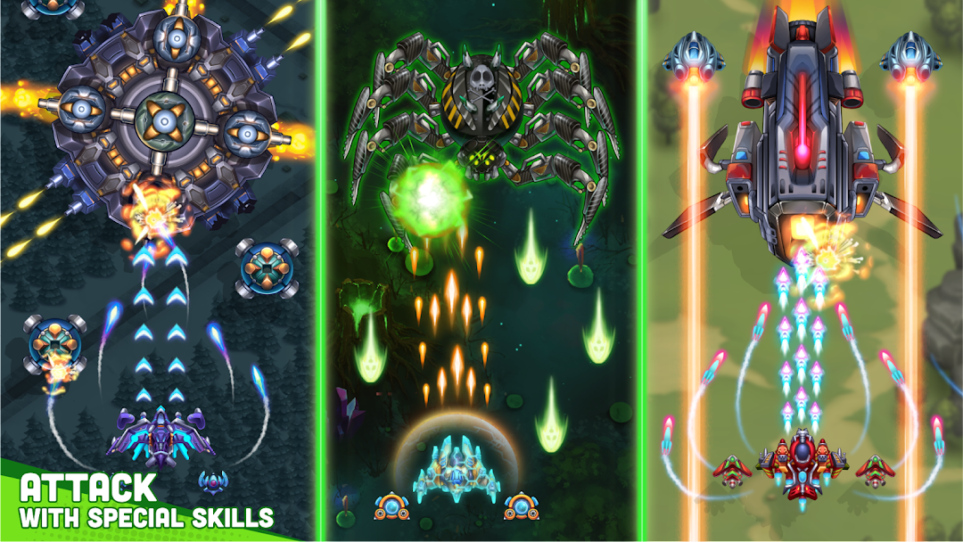 Sky Raptor: Space Shooter mod apk screenshot 4