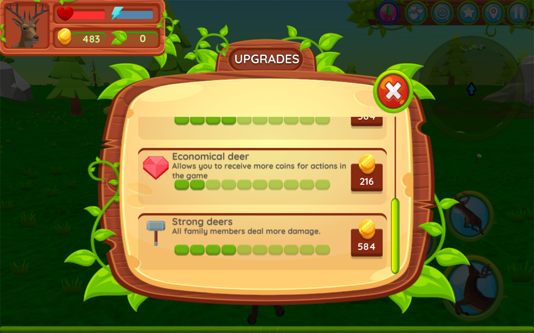 Deer Simulator mod apk screenshot 6