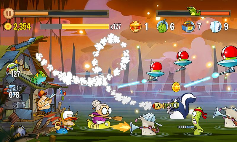 Swamp Attack mod apk screenshot 3