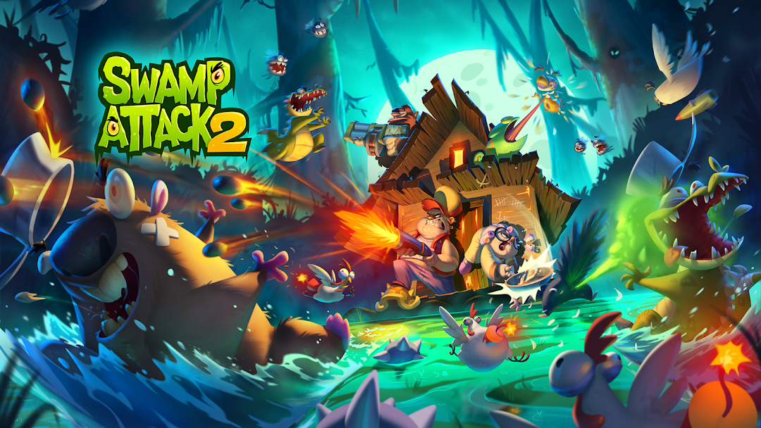 Swamp Attack 2 mod apk screenshot 6