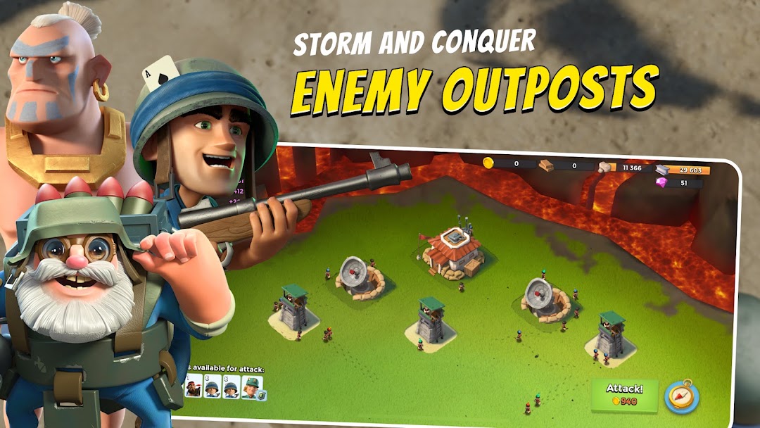 Boom Beach: War Strategy Game mod apk screenshot 5