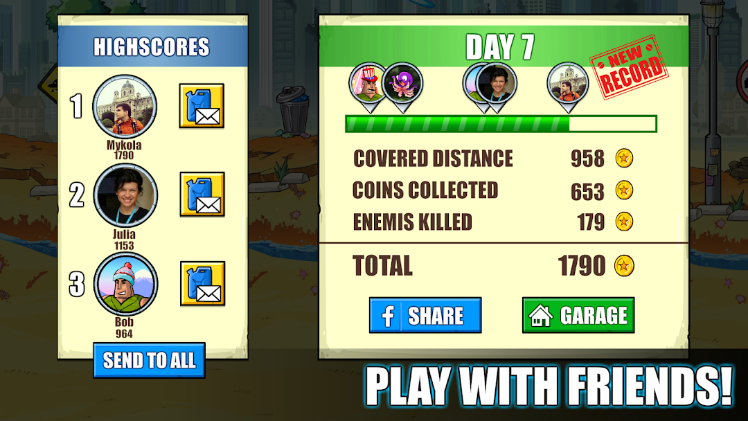 Mad Day - Truck Distance Game mod apk screenshot 8