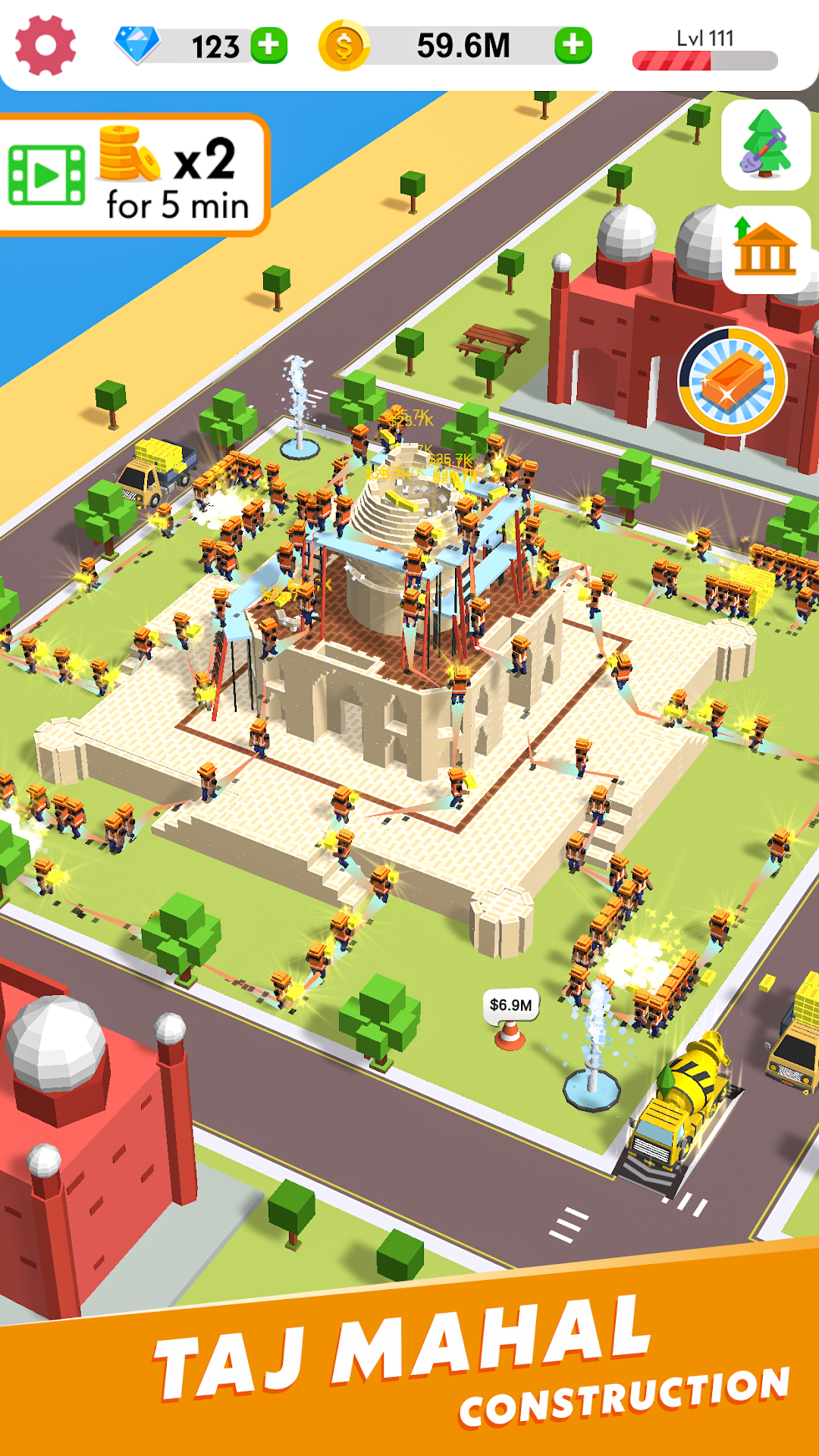 Idle Construction 3D mod apk screenshot 5