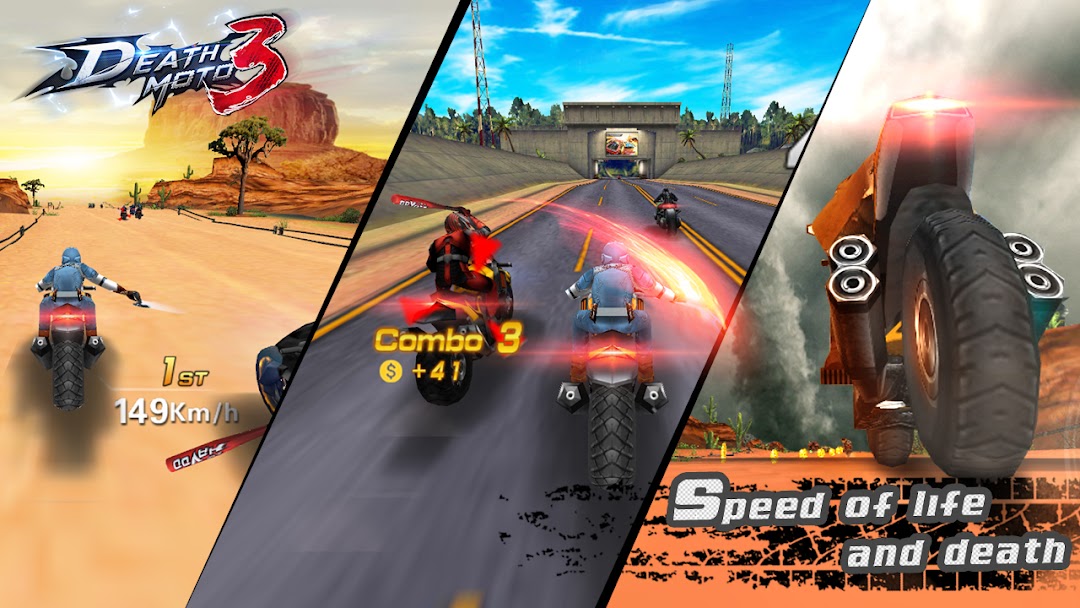 Death Moto 3 : Fighting Rider mod apk screenshot 7