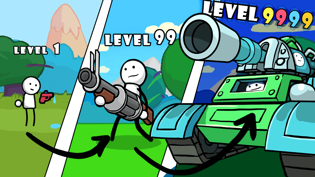 One Gun Stickman offline games mod apk screenshot 8