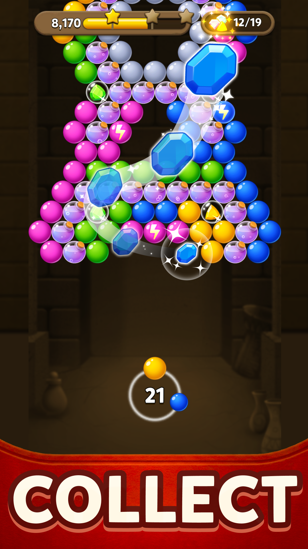 Bubble Pop Origin! Puzzle Game mod apk screenshot 4