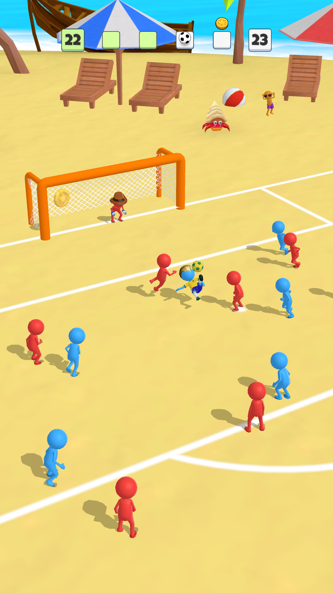 Super Goal: Fun Soccer Game mod apk screenshot 1