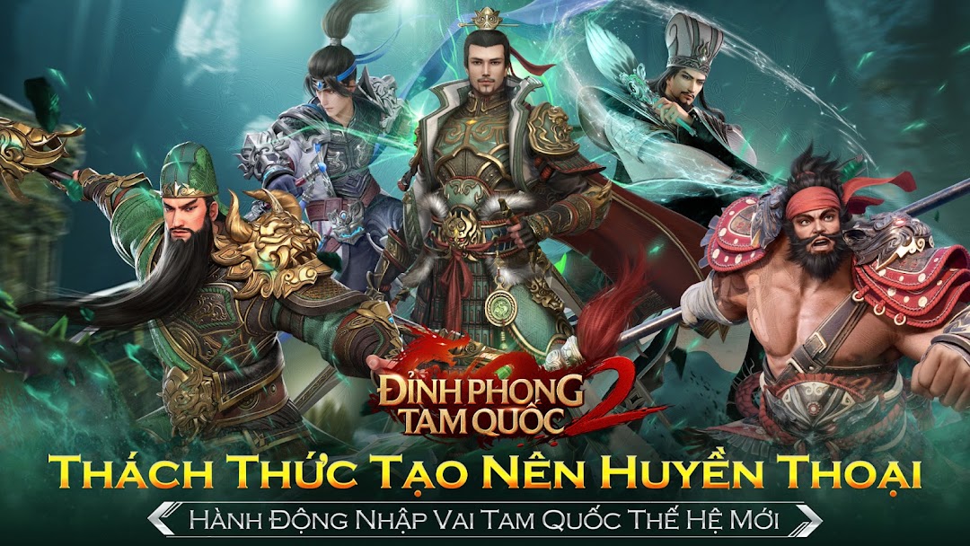 Đỉnh Phong 2 - Tân Tam Quốc mod apk screenshot 1