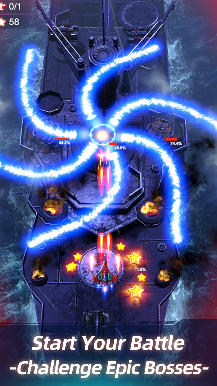 Wing Fighter mod apk screenshot 6