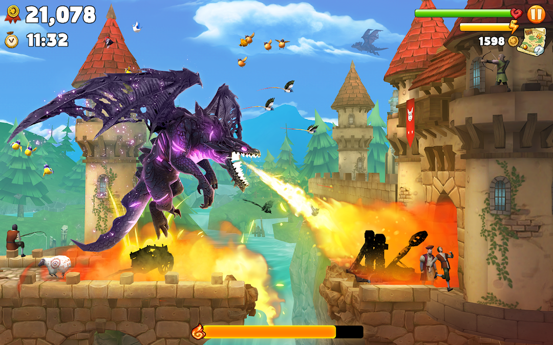 Hungry Dragon: by Hungry Shark mod apk screenshot 8