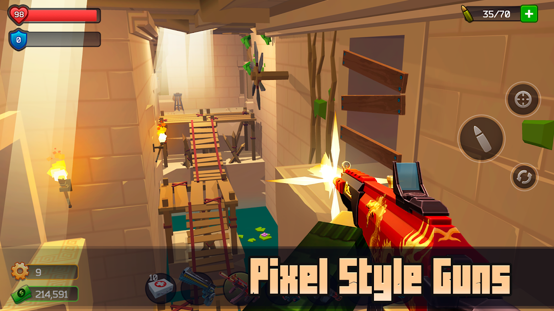 Pixel Combat: Zombies Strike mod apk screenshot 5