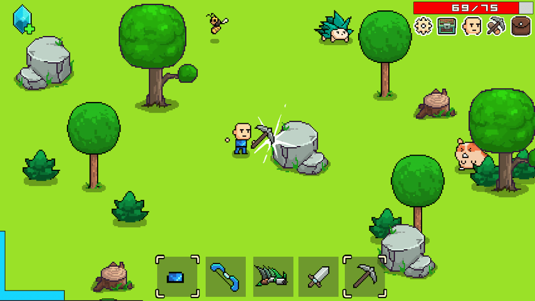 Whatcraft pixel games offline mod apk screenshot 6