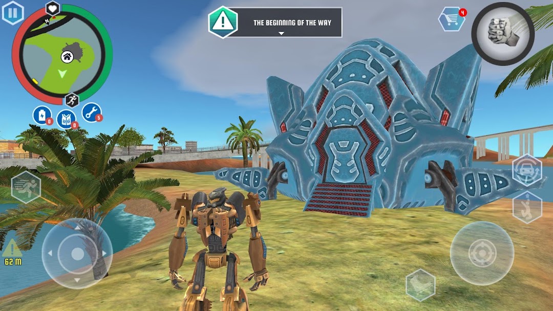 Robot Shark mod apk screenshot 8