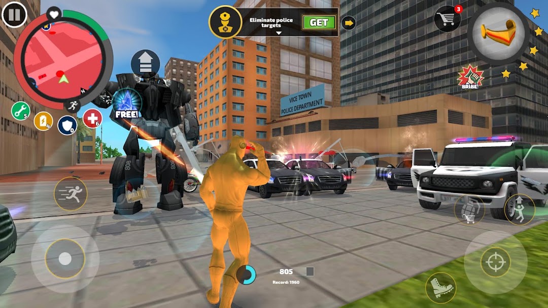Rope Hero: Vice Town mod apk screenshot 5