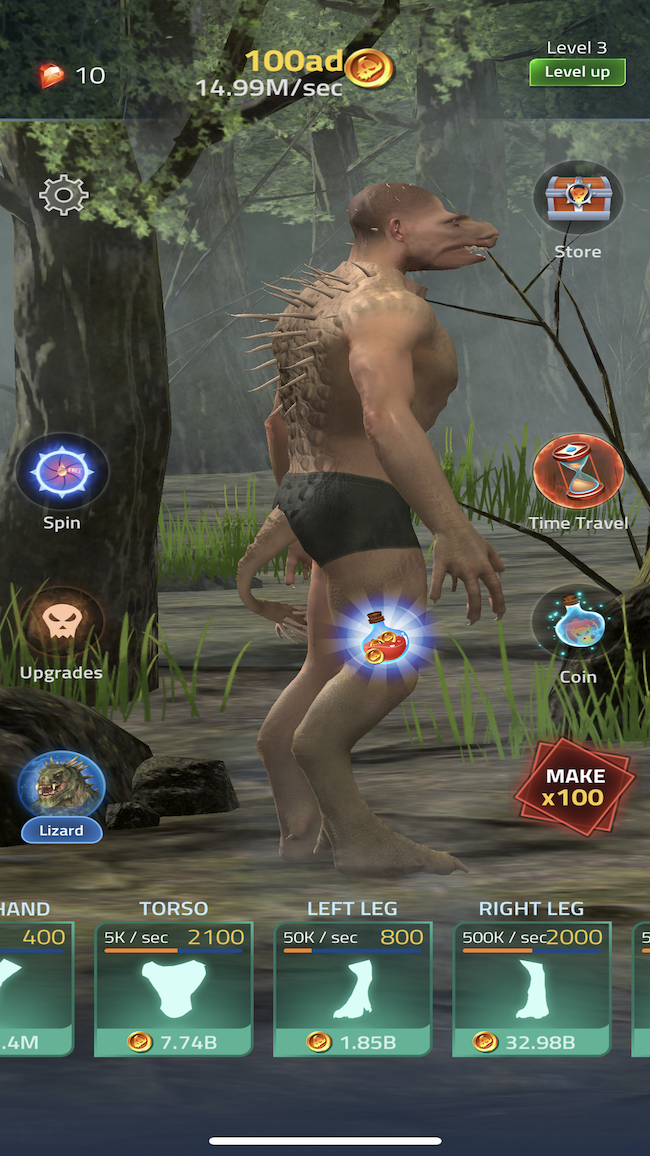 Idle Transformation mod apk screenshot 7