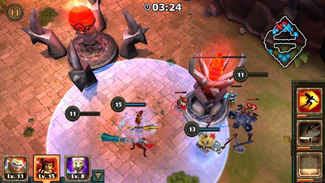 Legendary Heroes MOBA Offline mod apk screenshot 7