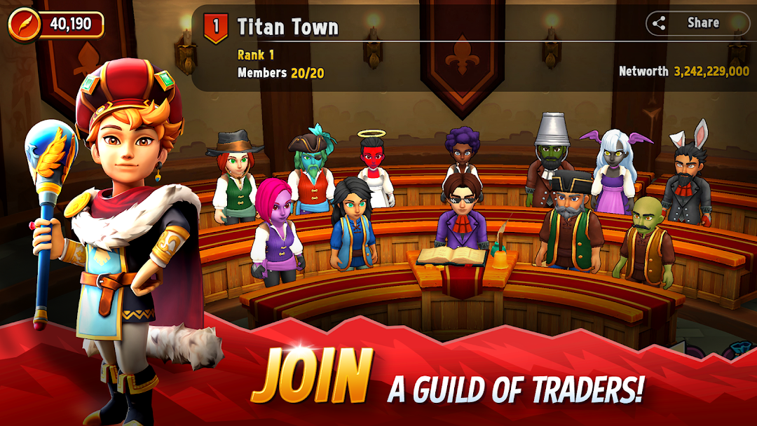 Shop Titans: Crafting Tycoon mod apk screenshot 5