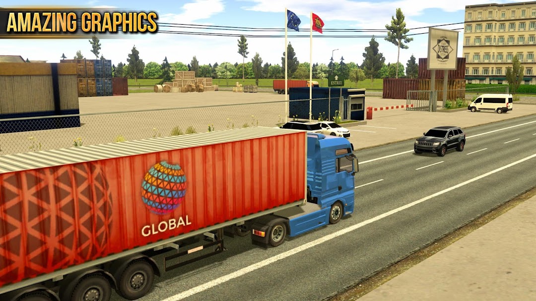 Truck Simulator : Europe mod apk screenshot 7