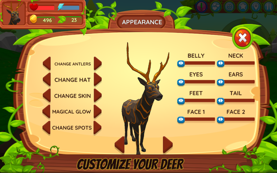 Deer Simulator mod apk screenshot 5