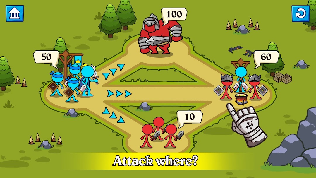 Stick Clash mod apk screenshot 1