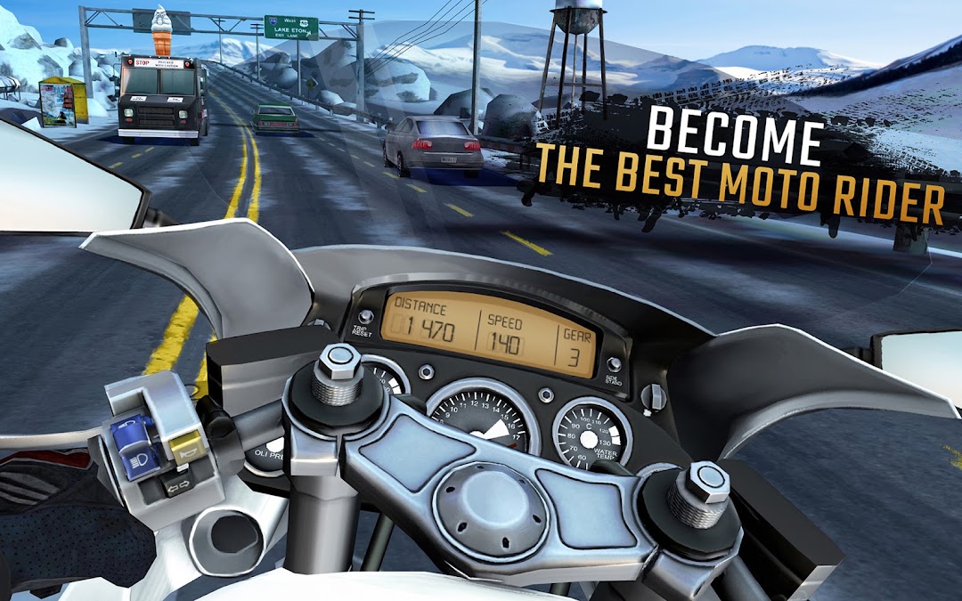 Moto Rider GO: Highway Traffic mod apk screenshot 5
