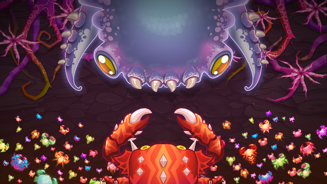 Crab War: Idle Swarm Evolution mod apk screenshot 1