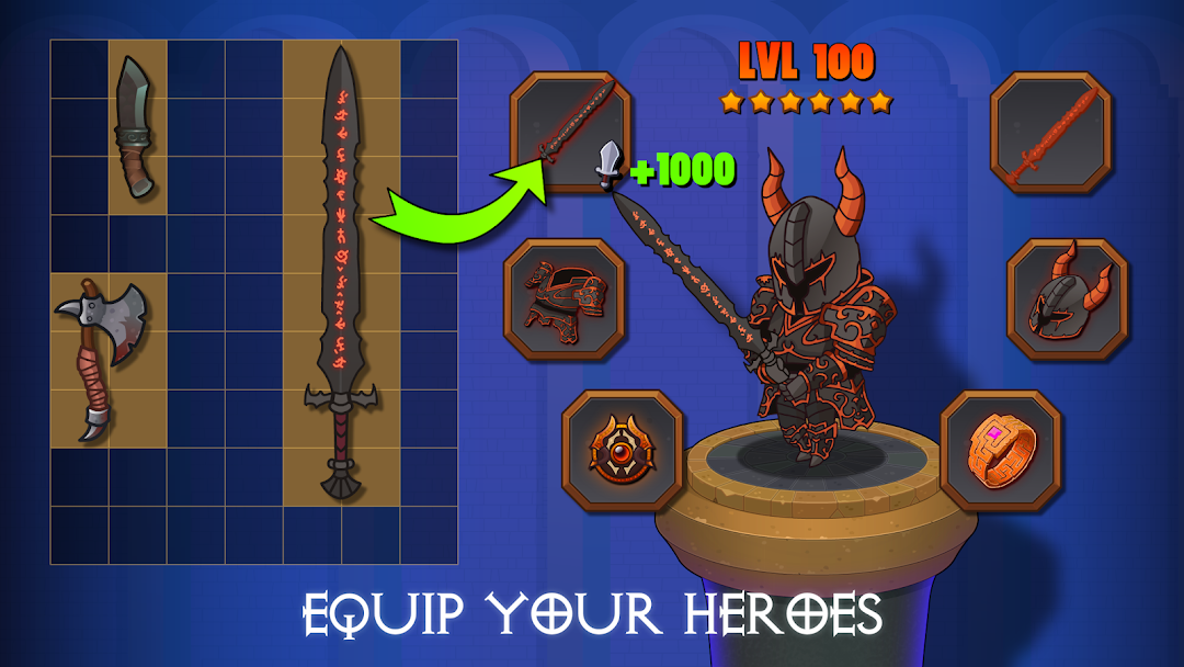 Dungeon: Age of Heroes mod apk screenshot 4