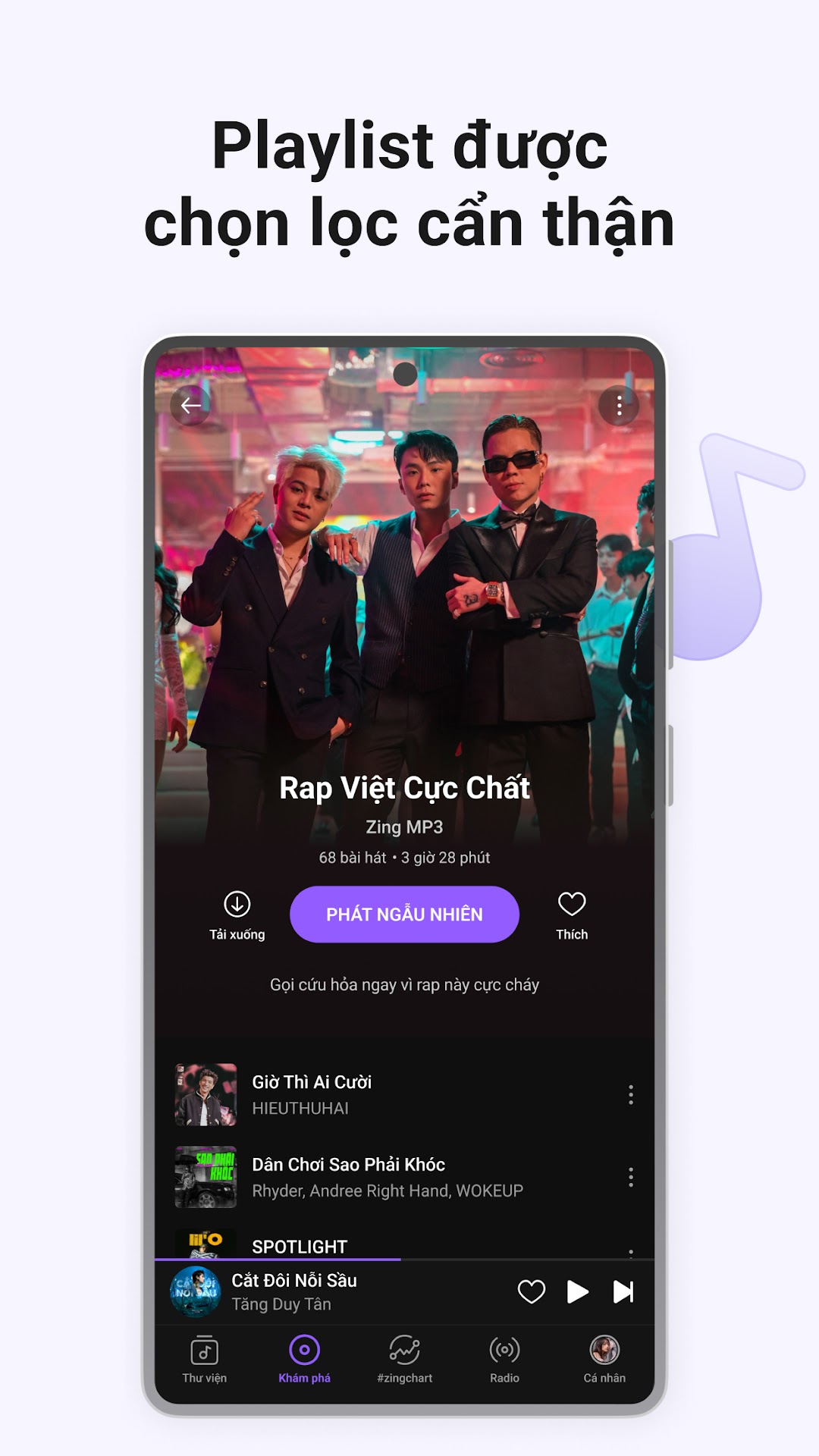 Zing MP3 mod apk screenshot 8