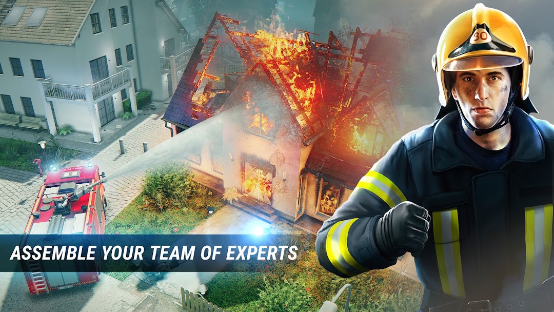 EMERGENCY HQ: firefighter game mod apk screenshot 1