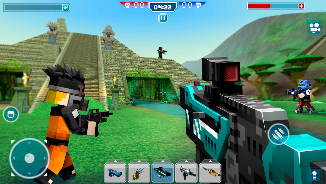 Blocky Cars online games mod apk screenshot 3