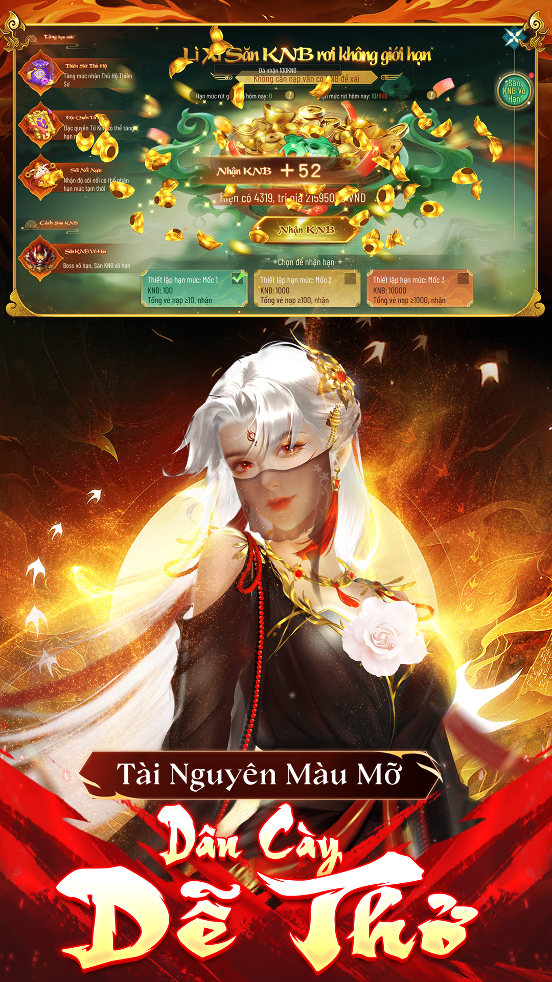 Chiến Hỏa Tam Giới mod apk screenshot 4